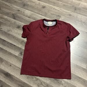 Men’s XL Scott James Burgundy Polo